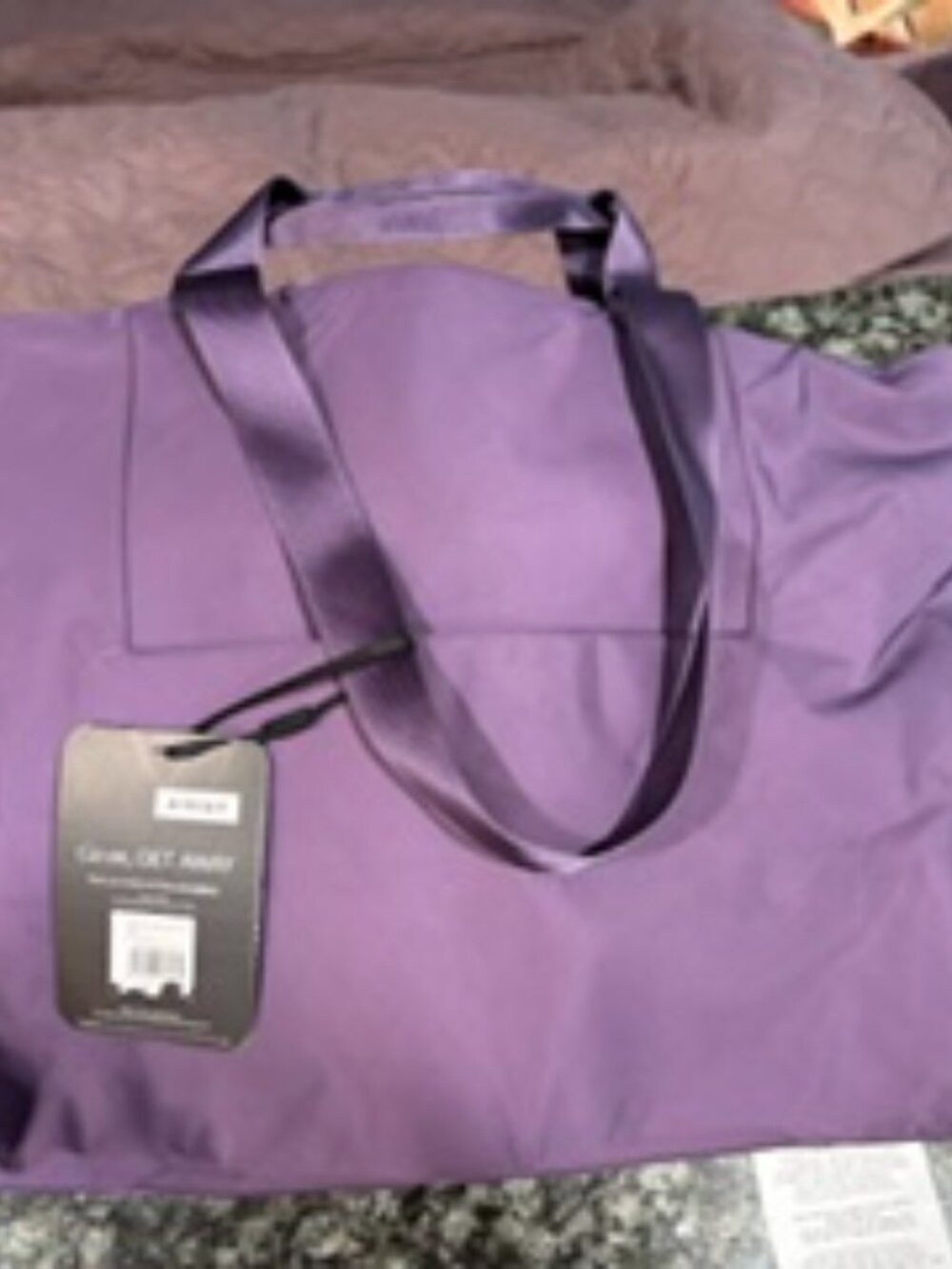 Away Featherlight Large Tote in Purple